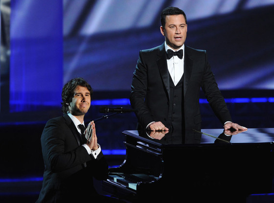Emmy Awards, JOSH GROBAN, JIMMY KIMMEL Emmy Awards, JOSH GROBAN, JIMMY KIMMEL